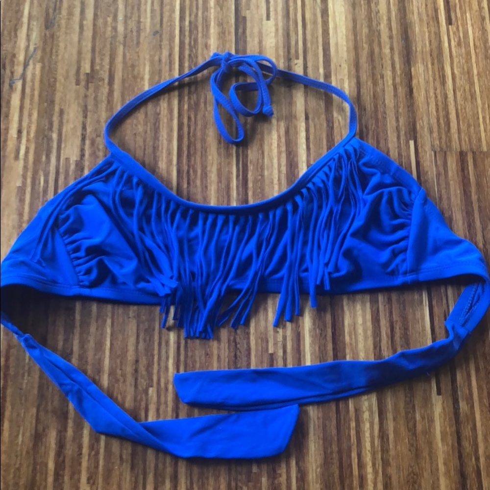 Fringe bikini top